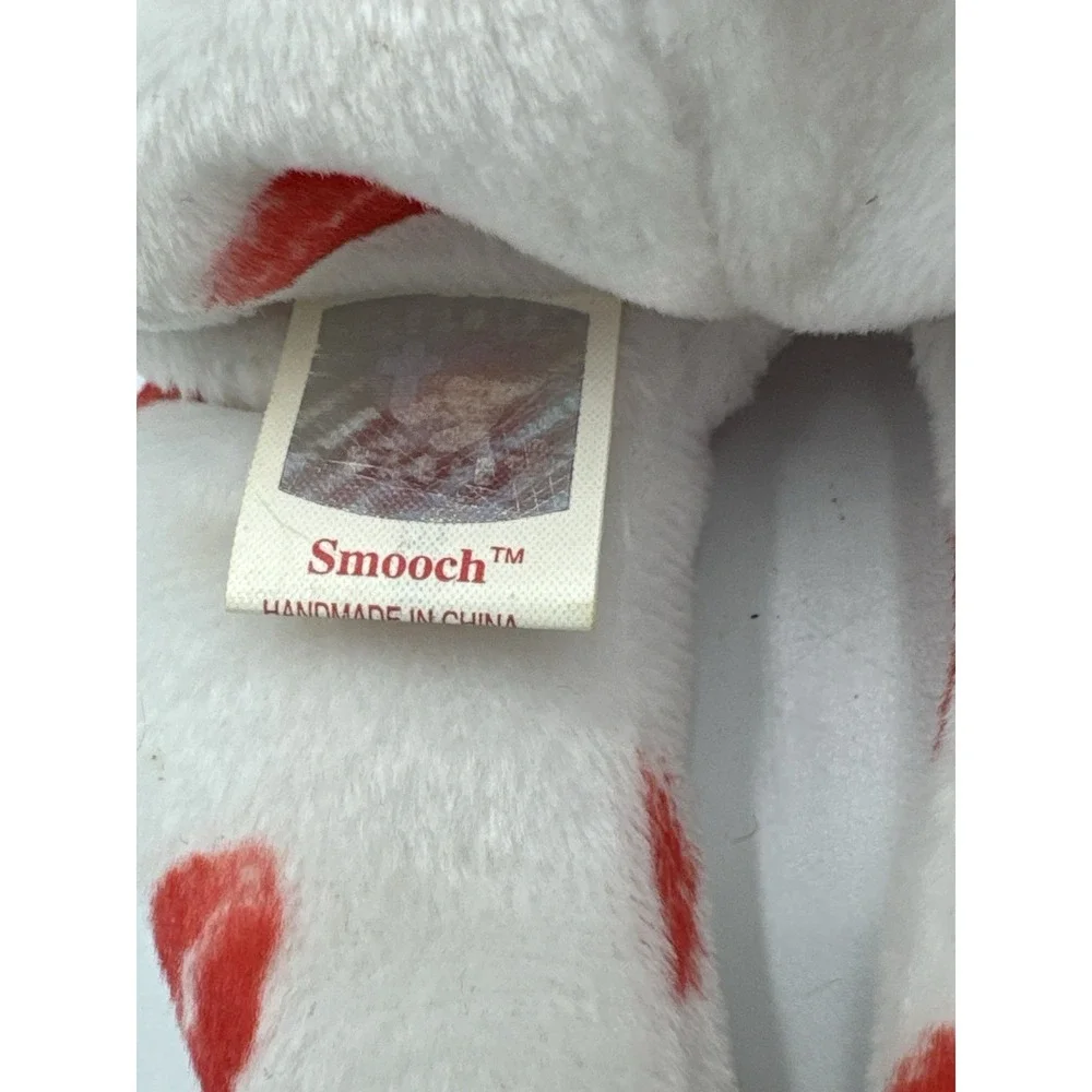 TY Beanie Babies - Smooch the Kiss Red Lips Valentine Bear